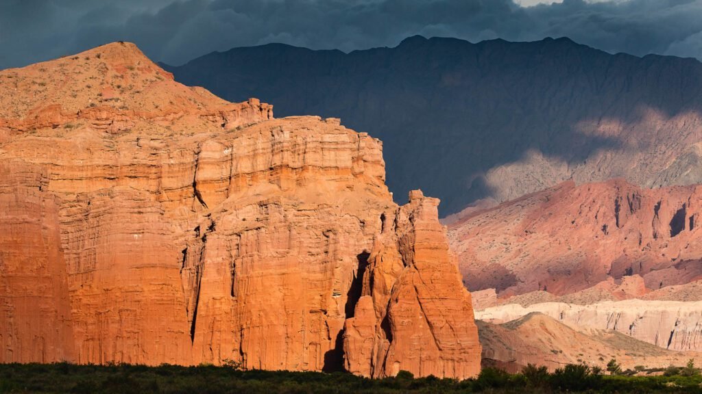 Cafayate fascinante por sus formaciones rocosas